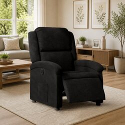 Specifications of Electric Recliner Chair in Black Fabric