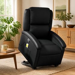 Specifications for Black Electric Power Lift Recliner Chair
