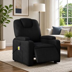 Specifications for Electric Massage Recliner Chair - Black Fabric