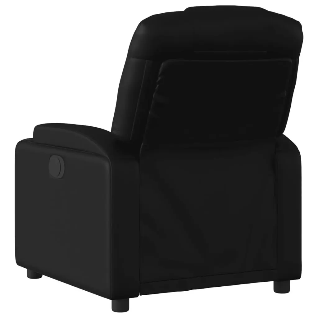 Recliner Chair Manual Reclining Armchair for Living Room Black