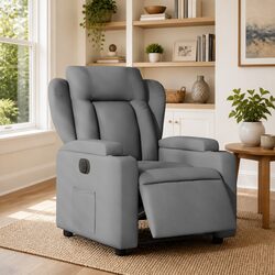 Specifications of Electric Recliner Chair in Light Grey