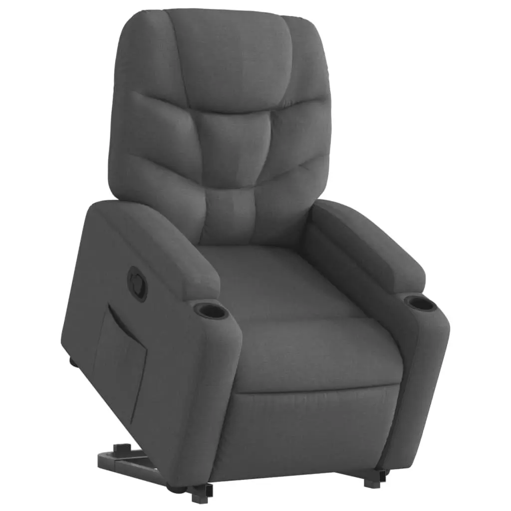 Grey Electric Lift Recliner Chair with