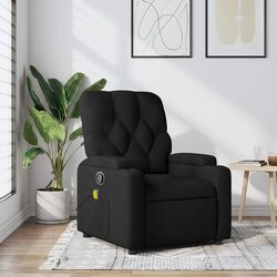 Black Fabric Massage Recliner Chair Specifications
