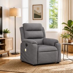 Specifications of Grey Fabric Massage Recliner Chair