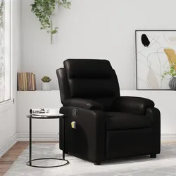 Specifications of the Black Faux Leather Massage Recliner Chair