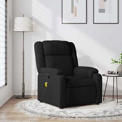 Specifications of Black Fabric Manual Massage Recliner Chair