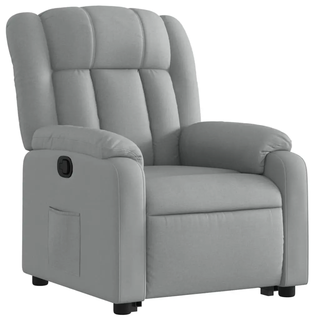 Light Grey Stand Up Massage Recliner