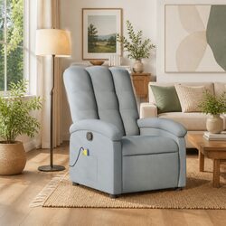 Specifications for Grey Manual Massage Recliner Chair