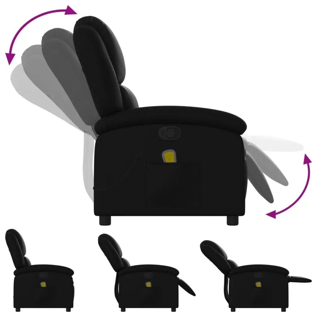 Manual Recline Massage Chair with Vibration Function