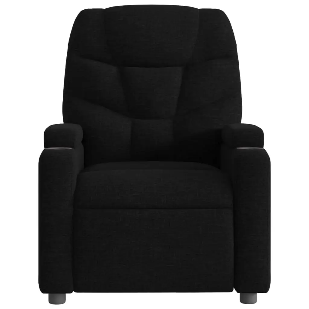 Manual Recline Massage Chair in Black