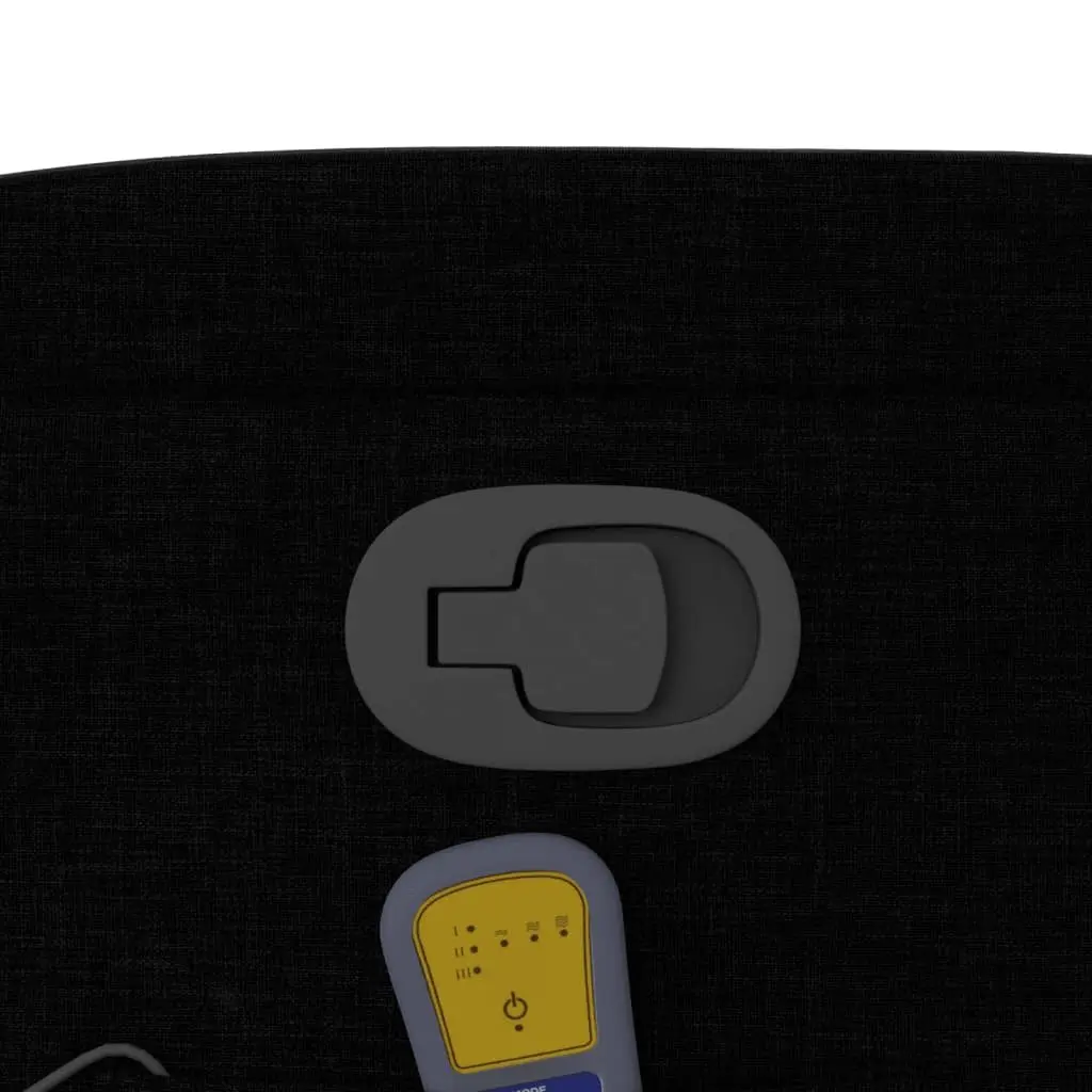 Manual Recline Massage Chair in Black