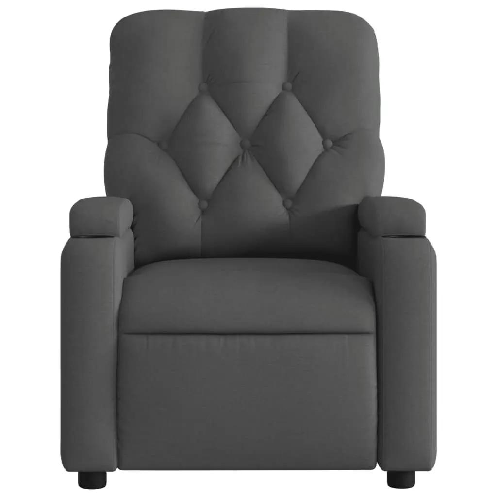 Grey Manual Reclining Chair with Massage
