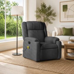 Massage Recliner Chair with 135-Degree Reclining Function