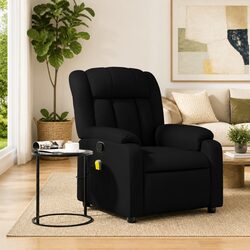 Specifications of Black Faux Leather Manual Reclining Chair