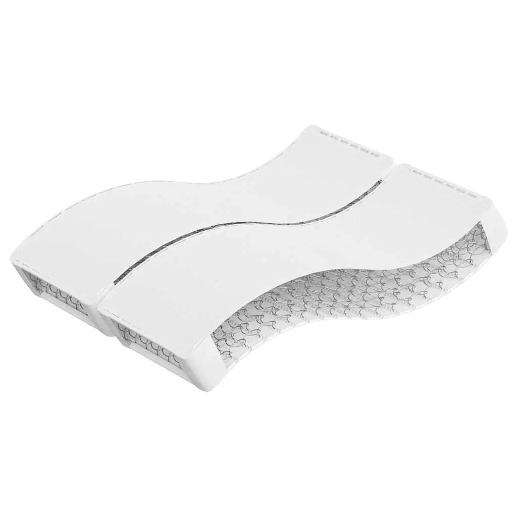 Bonnell Spring Mattress Double Size 137x190 cm Medium Firmness Removable Cover