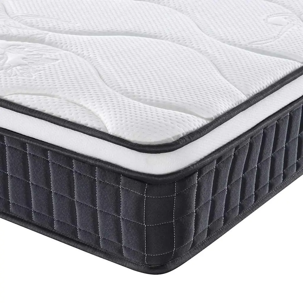 Bonnell Spring Mattress Double Size 137x190 cm Medium Firmness Removable Cover