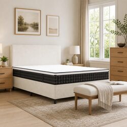 Queen Size Bonnell Spring Mattress 152x203 cm Durable Materials
