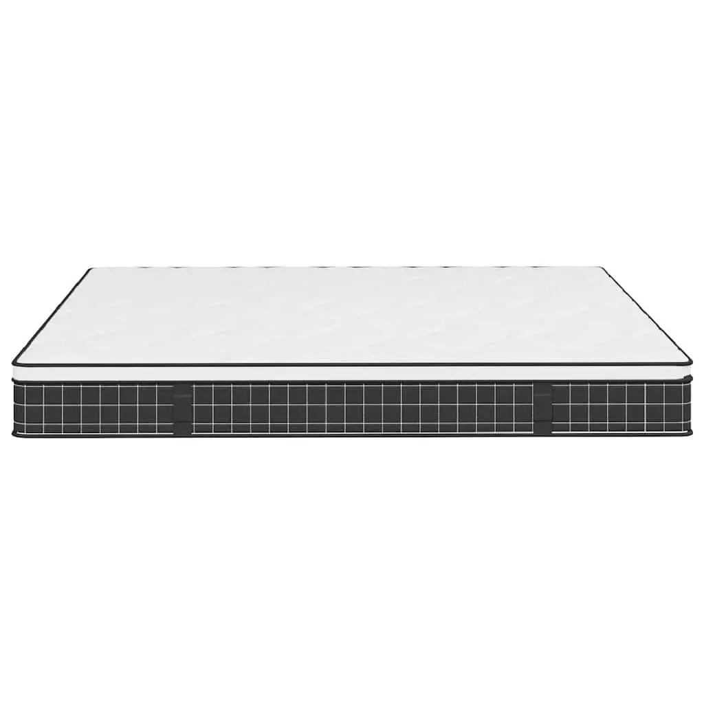 Bonnell Spring Mattress Bedroom 183x203cm Medium Firm Support White