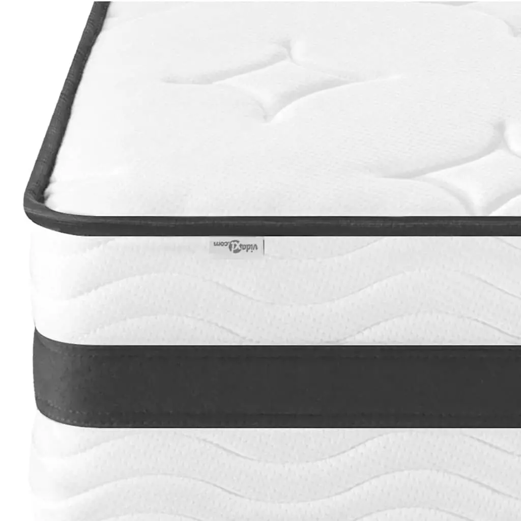 Bonnell Spring Mattress Double Size 137x190 cm Medium Firmness Foam Layers Sleep