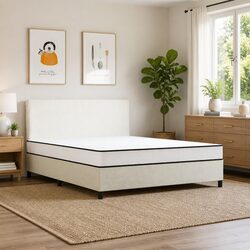 Bonnell Spring Mattress, 183x203cm, Medium Firm Support