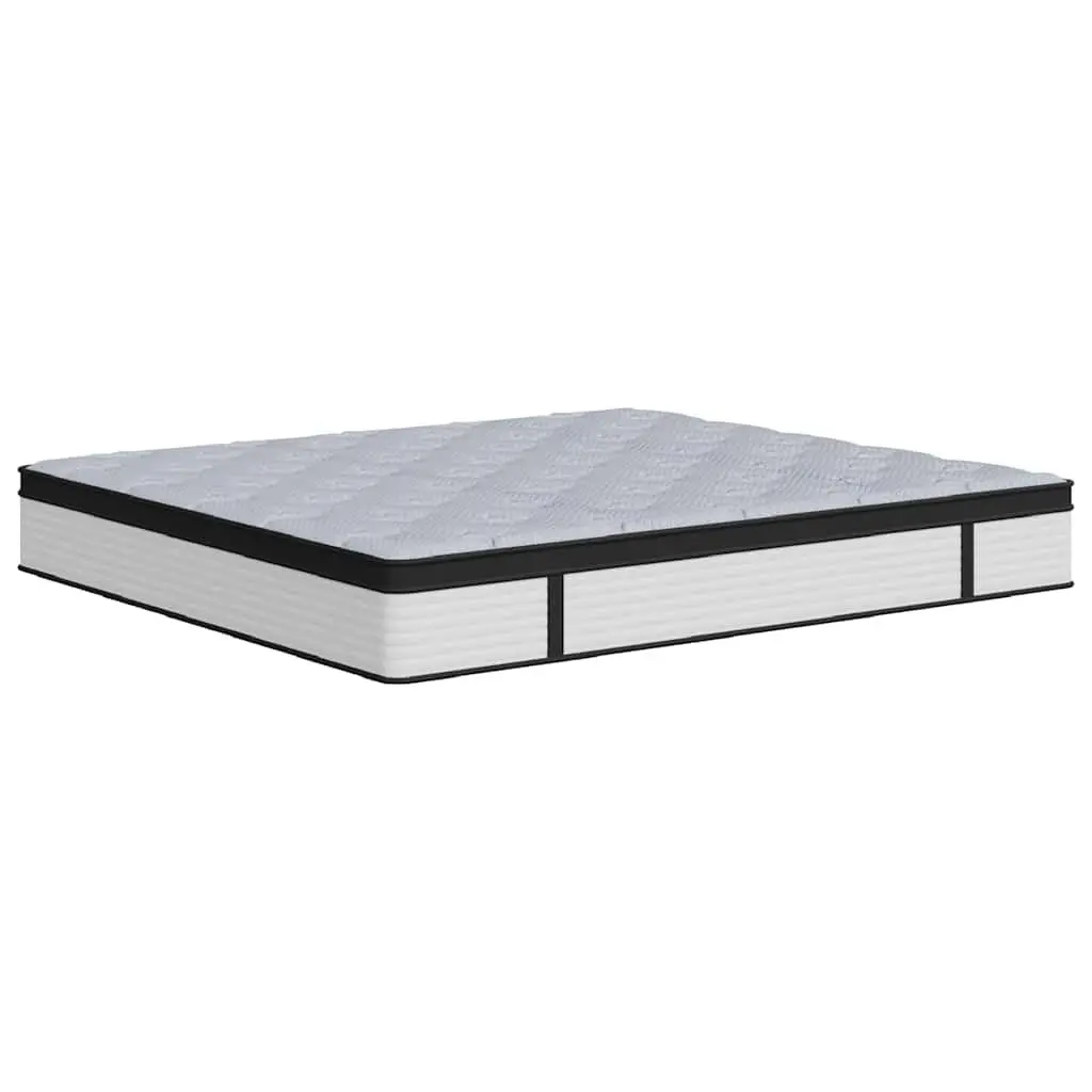 Pocket Spring Mattress Queen Size 152x203 cm Medium Firmness 7 Zones Support