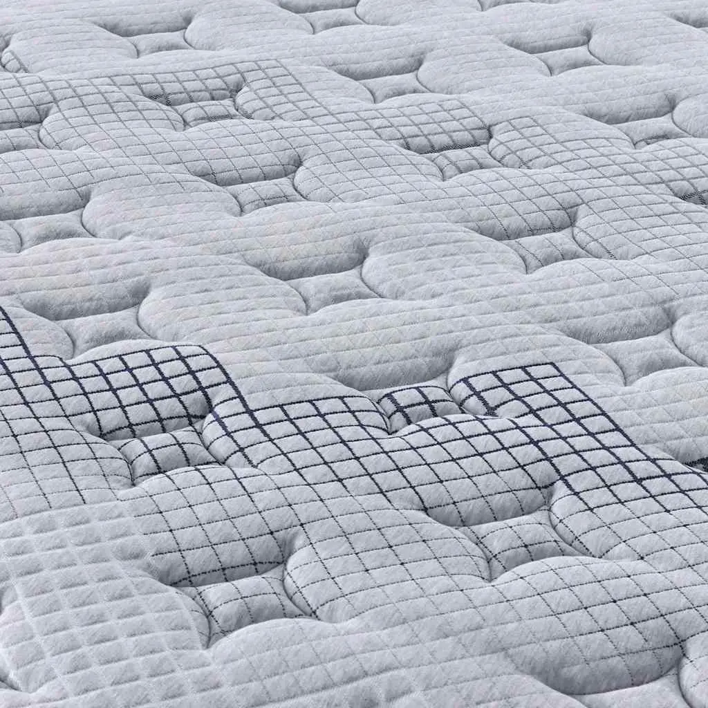 Pocket Spring Mattress Queen Size 152x203 cm Medium Firmness 7 Zones Support