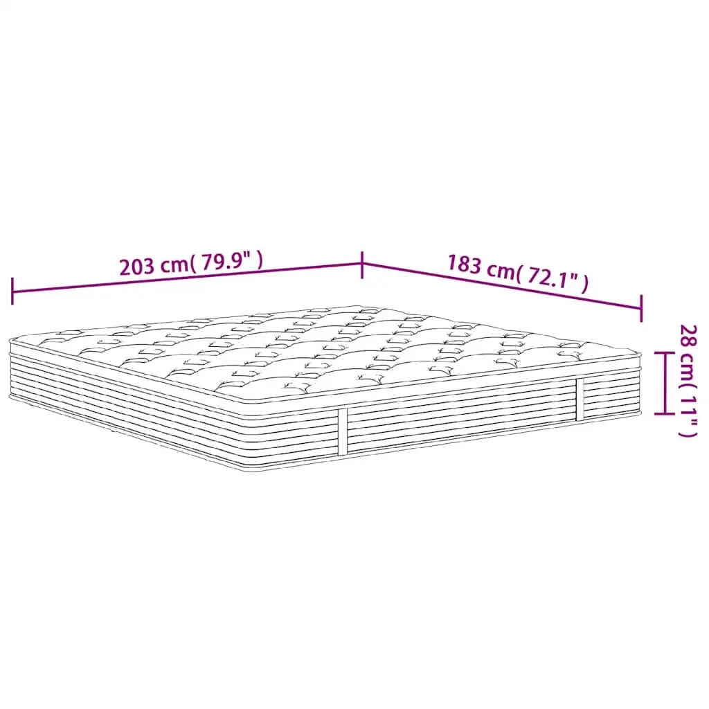 King Size Pocket Spring Mattress
