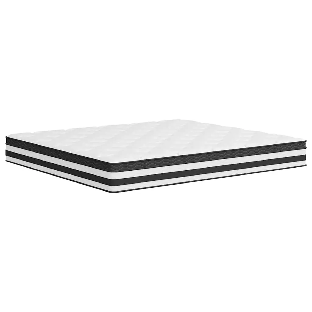 Pocket Spring Mattress King Size 183x203cm Medium Firmness