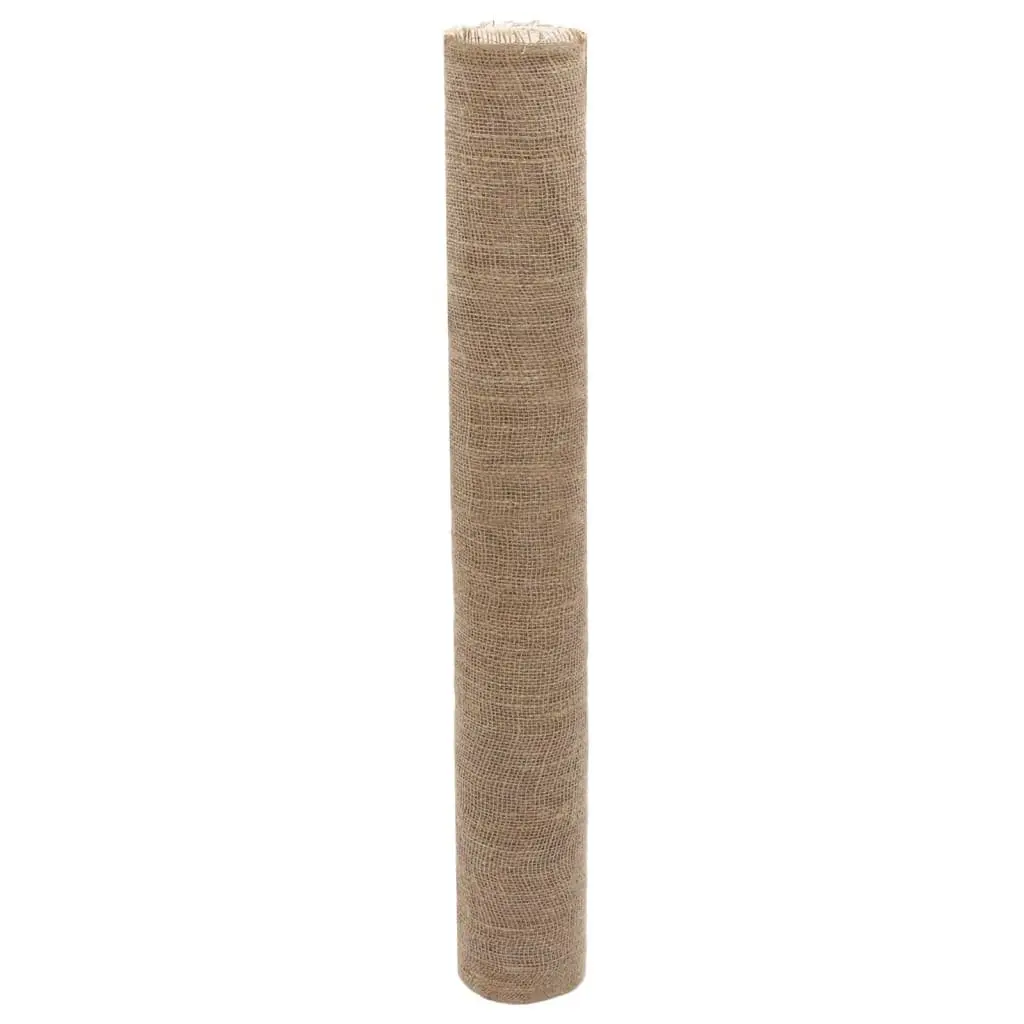 Jute Rolls for Home Decor 1x50 m Natural Burlap Runner 2 Piece