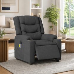 Electric Massage Recliner Chair with Dimensions and Features