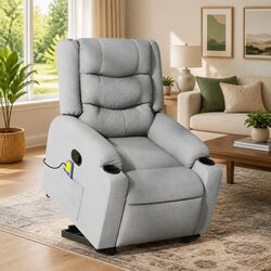 Specifications of the Grey Stand Up Massage Recliner Chair