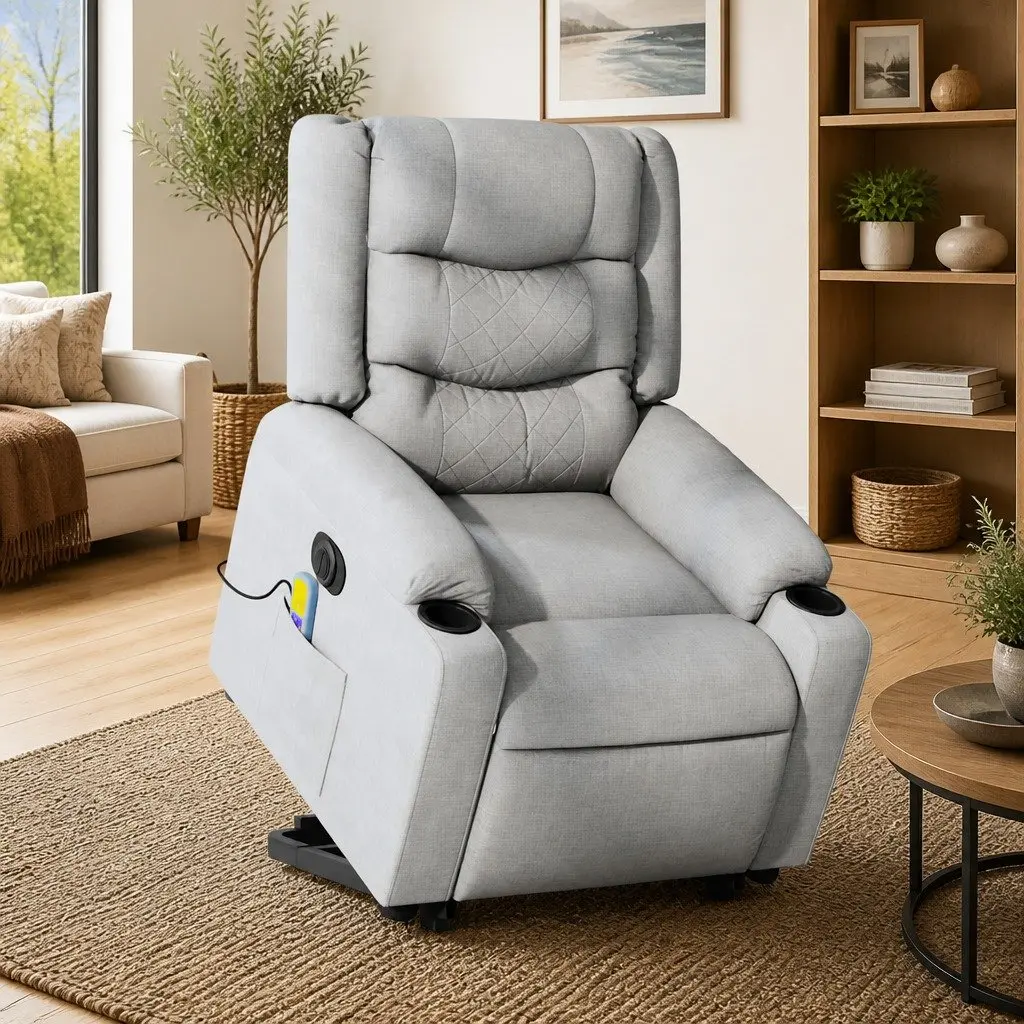 Electric Stand Up Massage Recliner Chair