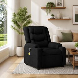 Manual Reclining Massage Chair with 135° Tilt and Vibration
