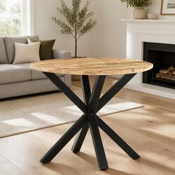 Specifications of Brown Wooden End Table 68x68x56 cm