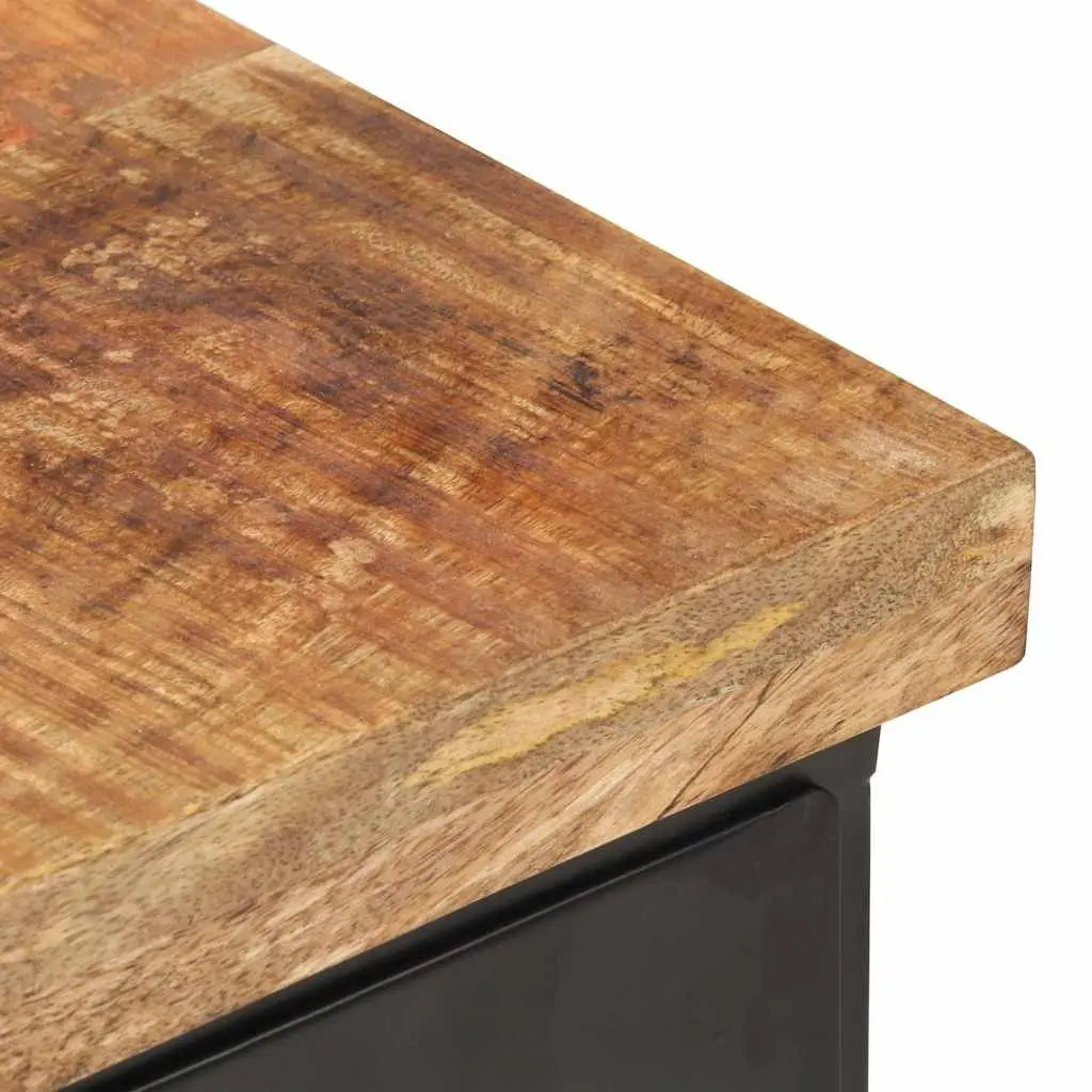 Bedside Cabinet Industrial Style for Bedroom or Living Room 40x30x52cm Brown