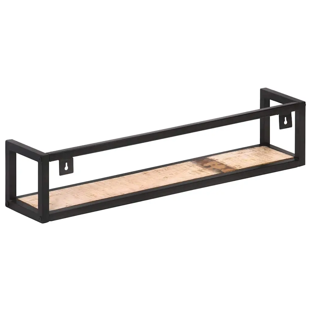 Wall Shelves Industrial Style Floating Shelving 80 cm 2 Piece