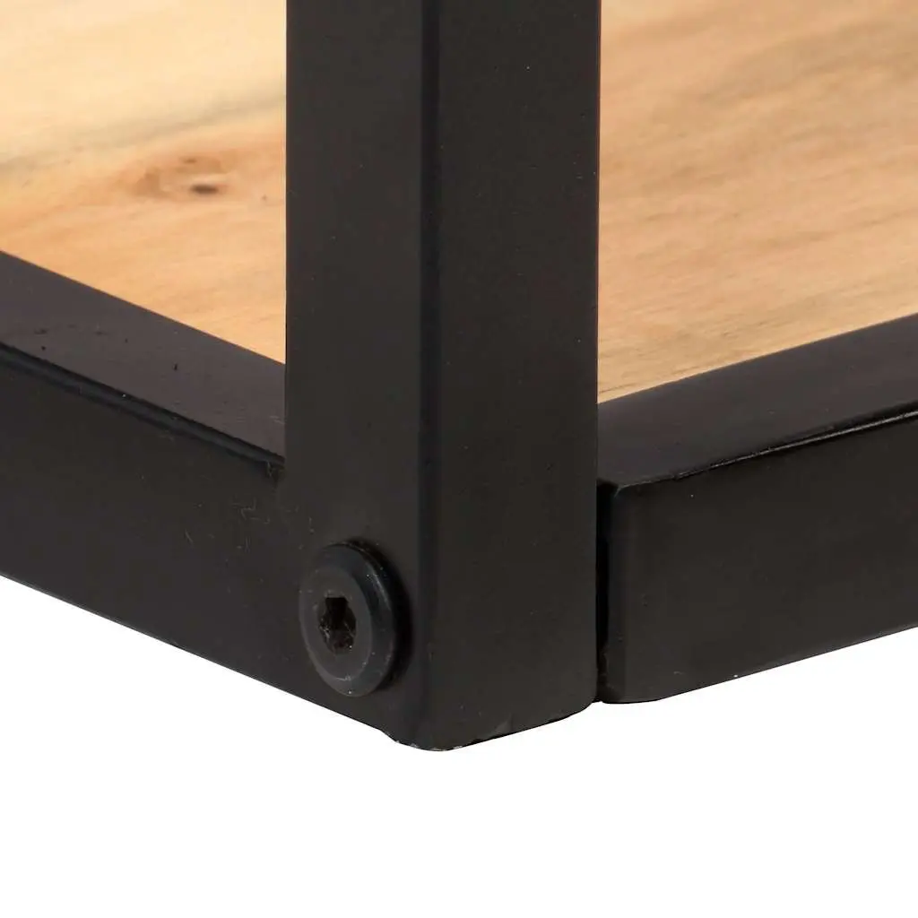 Wall Shelves for Home 80 cm Industrial Style Solid Wood Floating Shelf Storage Rack