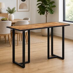 Specifications for 120 cm Rough Mango Wood Dining Table