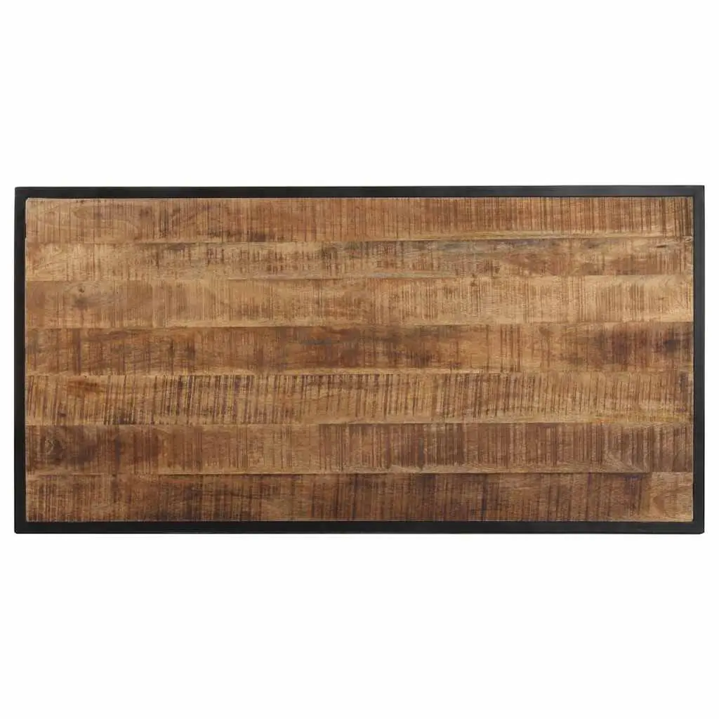 120 cm Rough Mango Wood Dining Table