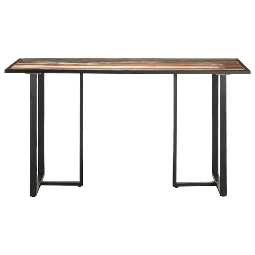 140cm Solid Reclaimed Wood Dining Table