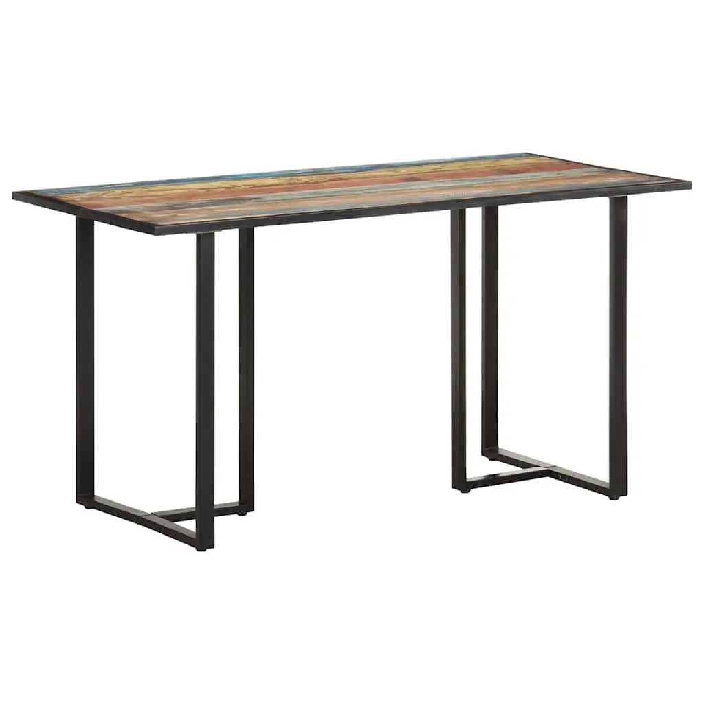 140cm Solid Reclaimed Wood Dining Table