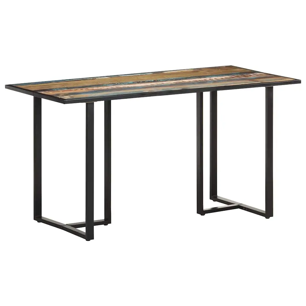 140cm Solid Reclaimed Wood Dining Table