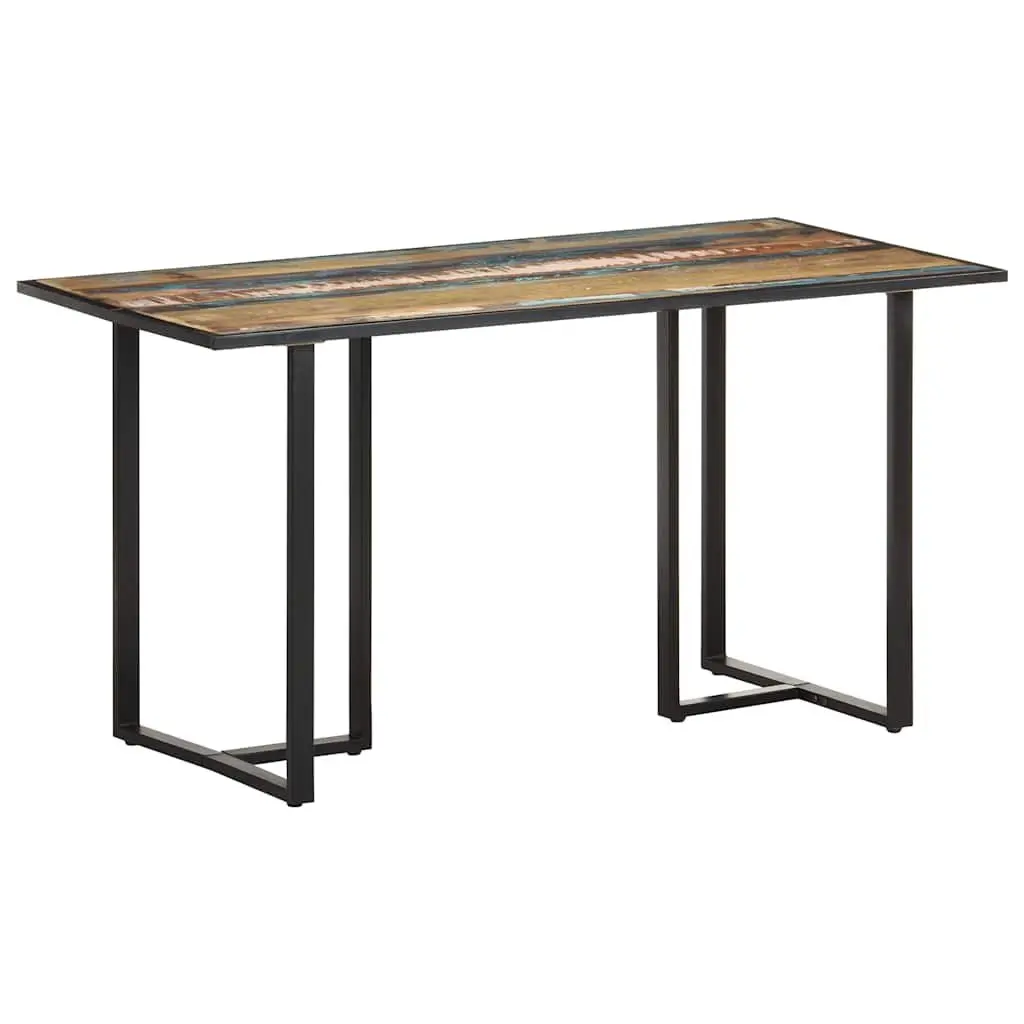 140cm Solid Reclaimed Wood Dining Table