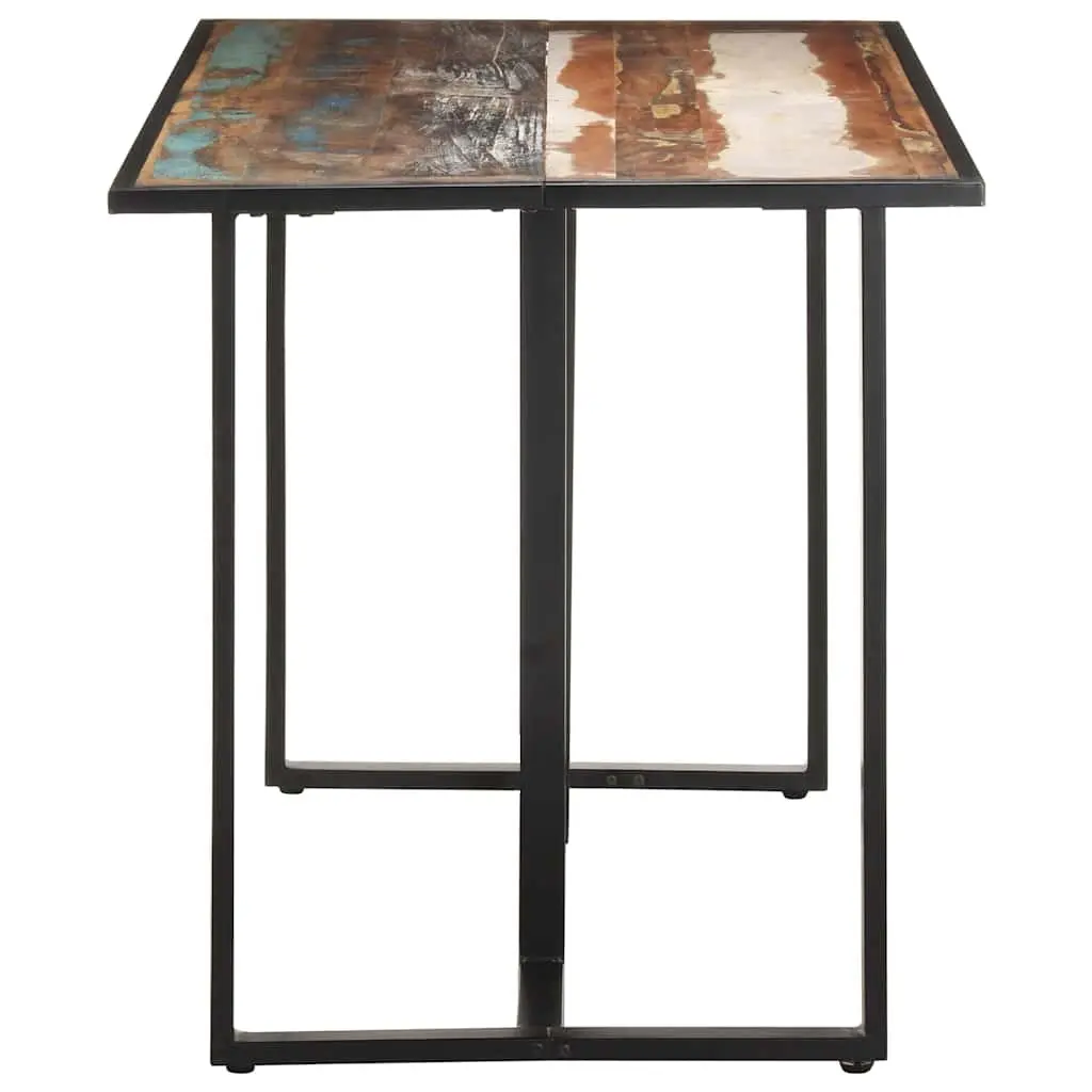 140cm Solid Reclaimed Wood Dining Table