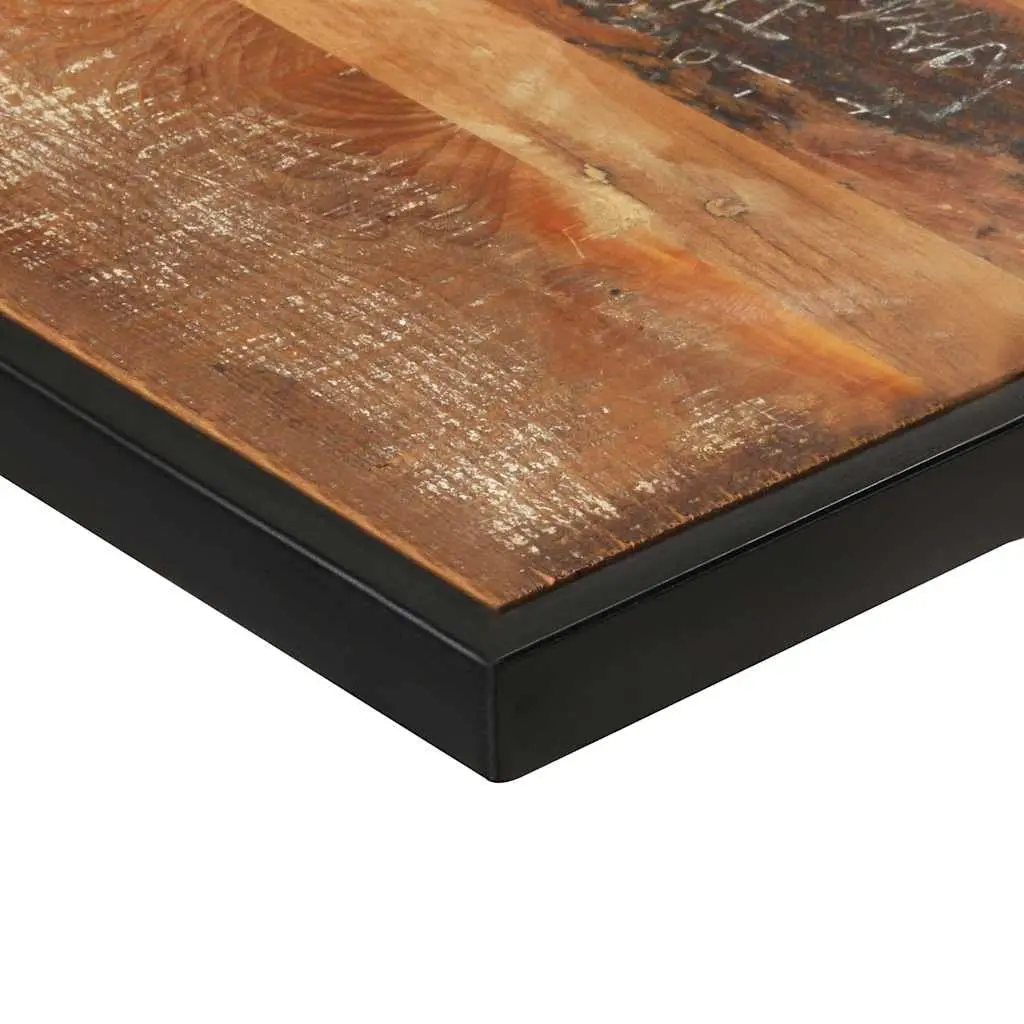 Dining Table Kitchen 160 cm Solid Reclaimed Wood Brown
