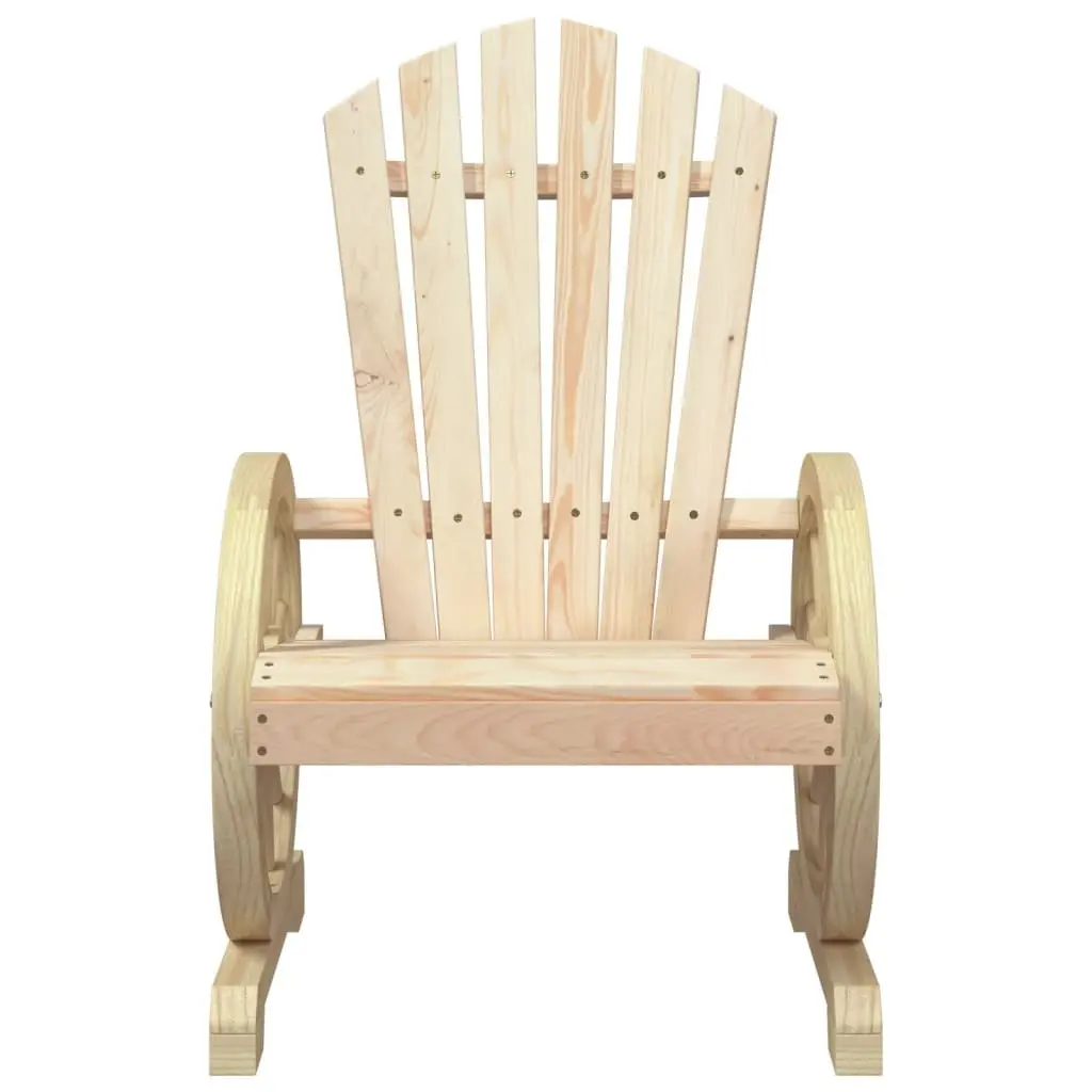 3 Piece Garden Lounge Set Adirondack Chairs Coffee Table Outdoor Furniture
