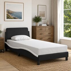 Bed Frame with Headboard Specifications 90x190 cm