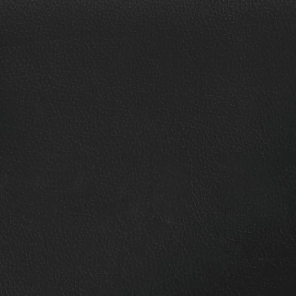 Queen Bed Frame for Bedroom Black Faux Leather 152x203cm