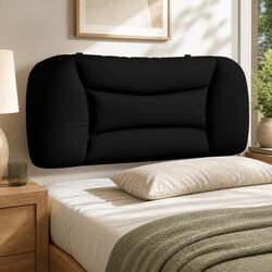 Specifications for Black Fabric Headboard Cushion 90cm