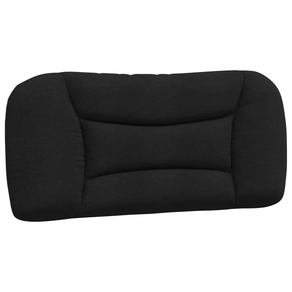 Black Fabric Headboard Cushion 90cm